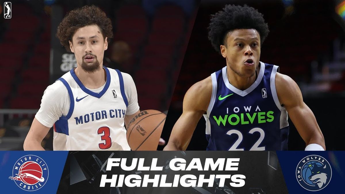 Parking Motor City Cruise at Iowa Wolves