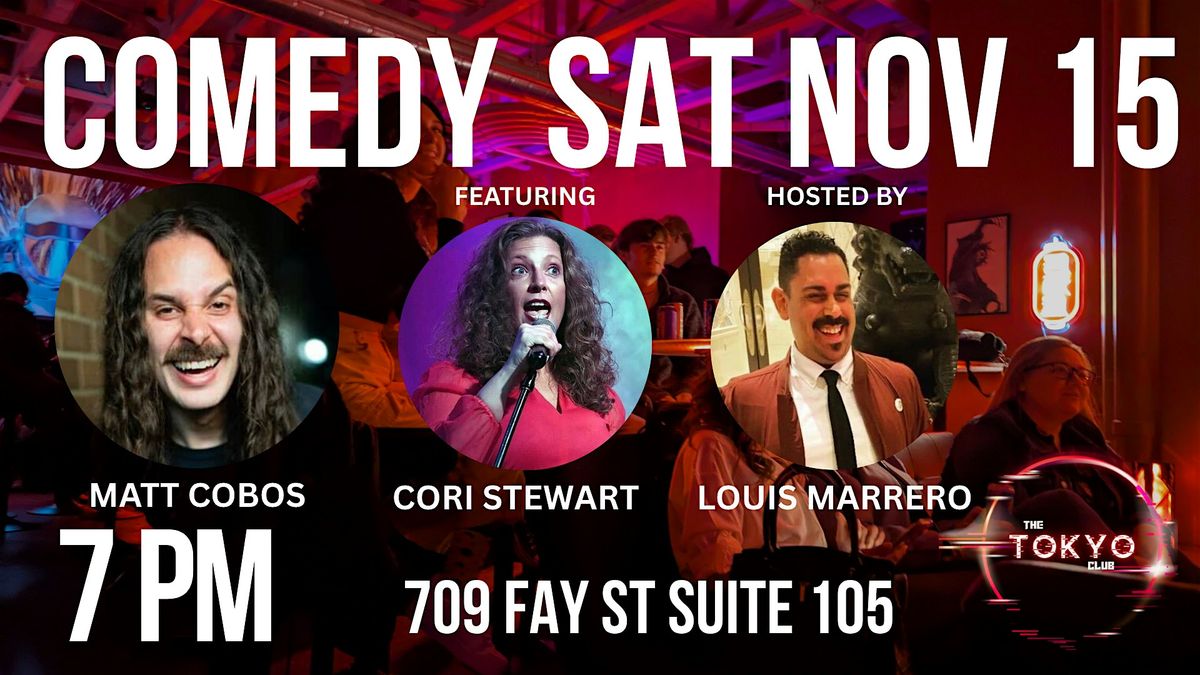 Live Comedy At The Tokyo Club!