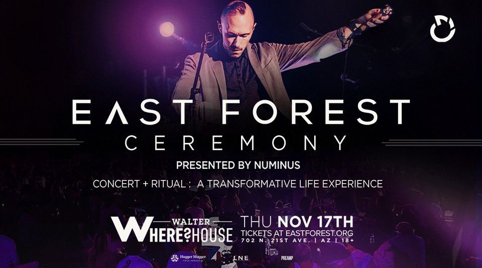 East Forest Ceremony Presented by Numinus at Walter Where?House, Walter