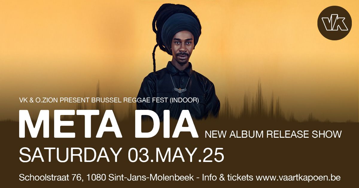 Meta and the Cornerstones - NEW ALBUM release show - BRUSSEL REGGAE FEST (indoor)