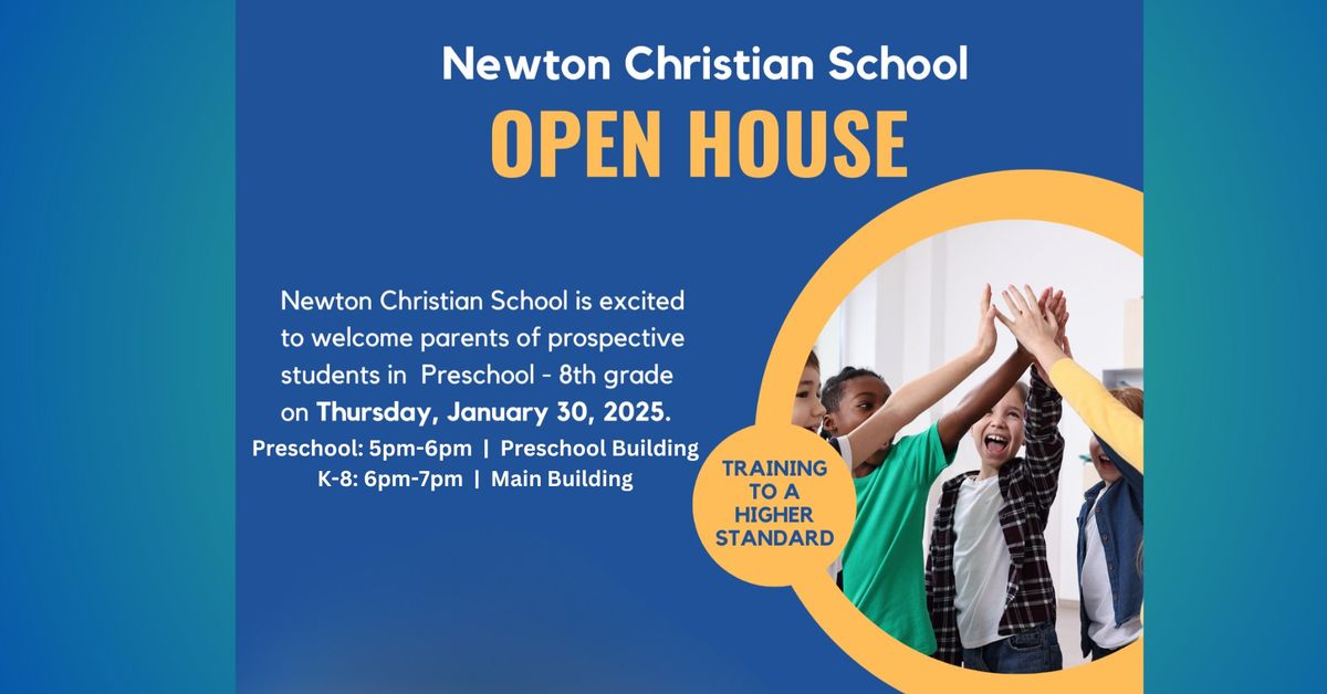 Newton Christian School  |  OPEN HOUSE