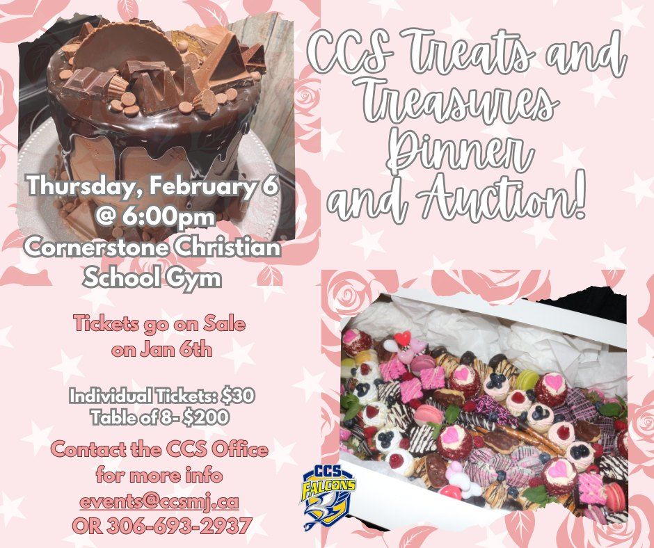 CCS Treats and Treasures Dinner and Auction 