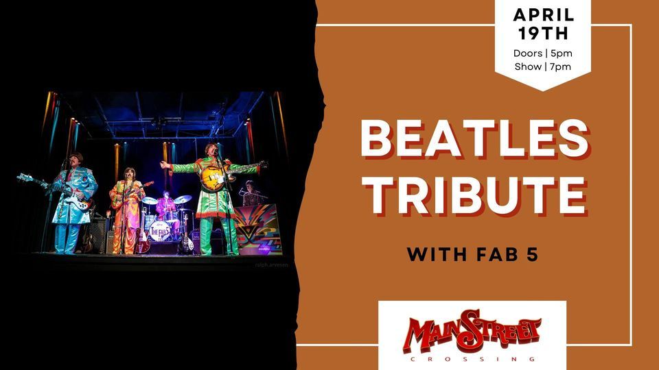 Beatles Tribute | Fab 5 | LIVE at Main Street Crossing
