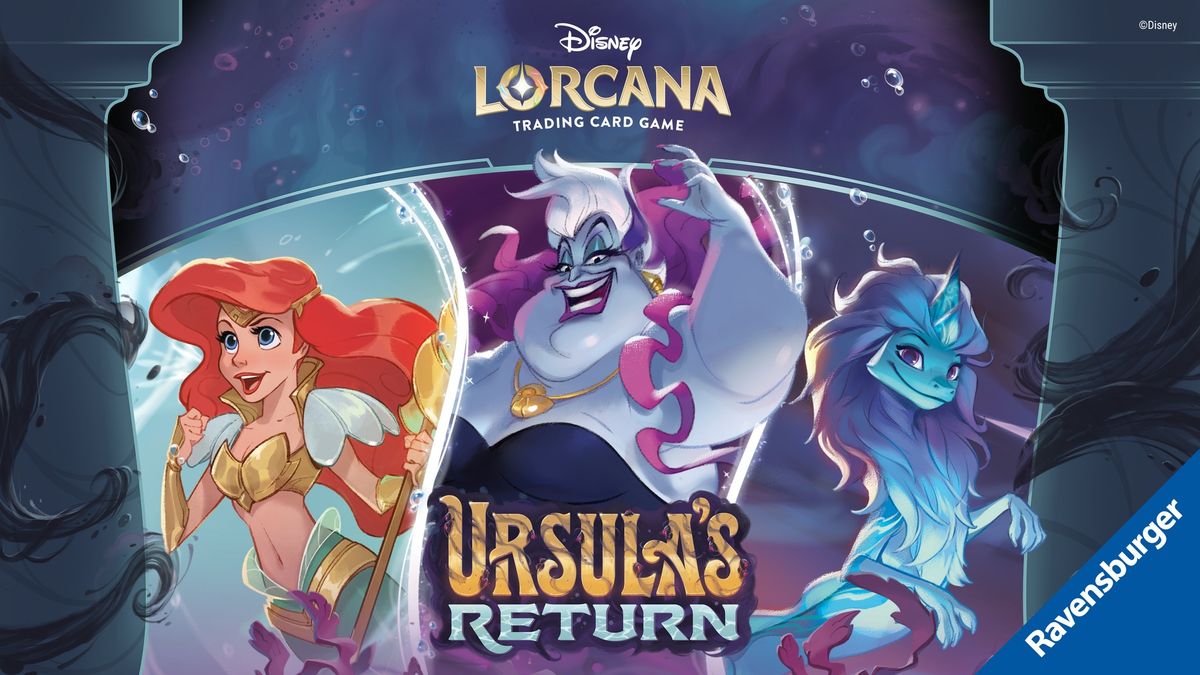 Disney Lorcana Ursula's Return Sealed Event! 