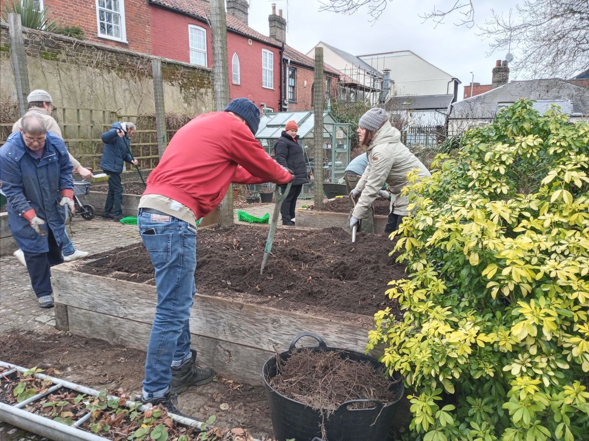 Volunteer open gardening sessions