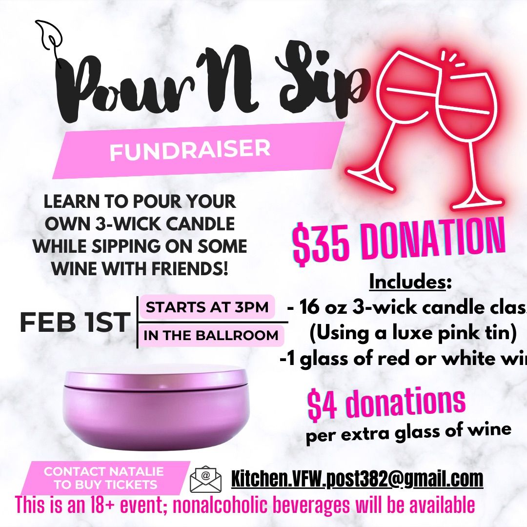 Pour \u2018N Sip Fundraiser 