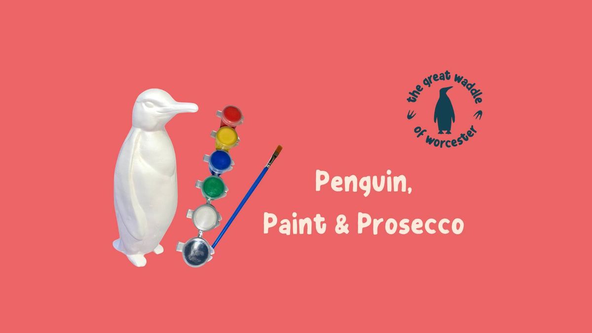 Penguin, Paint & Prosecco | In aid of St Richard's Hospice