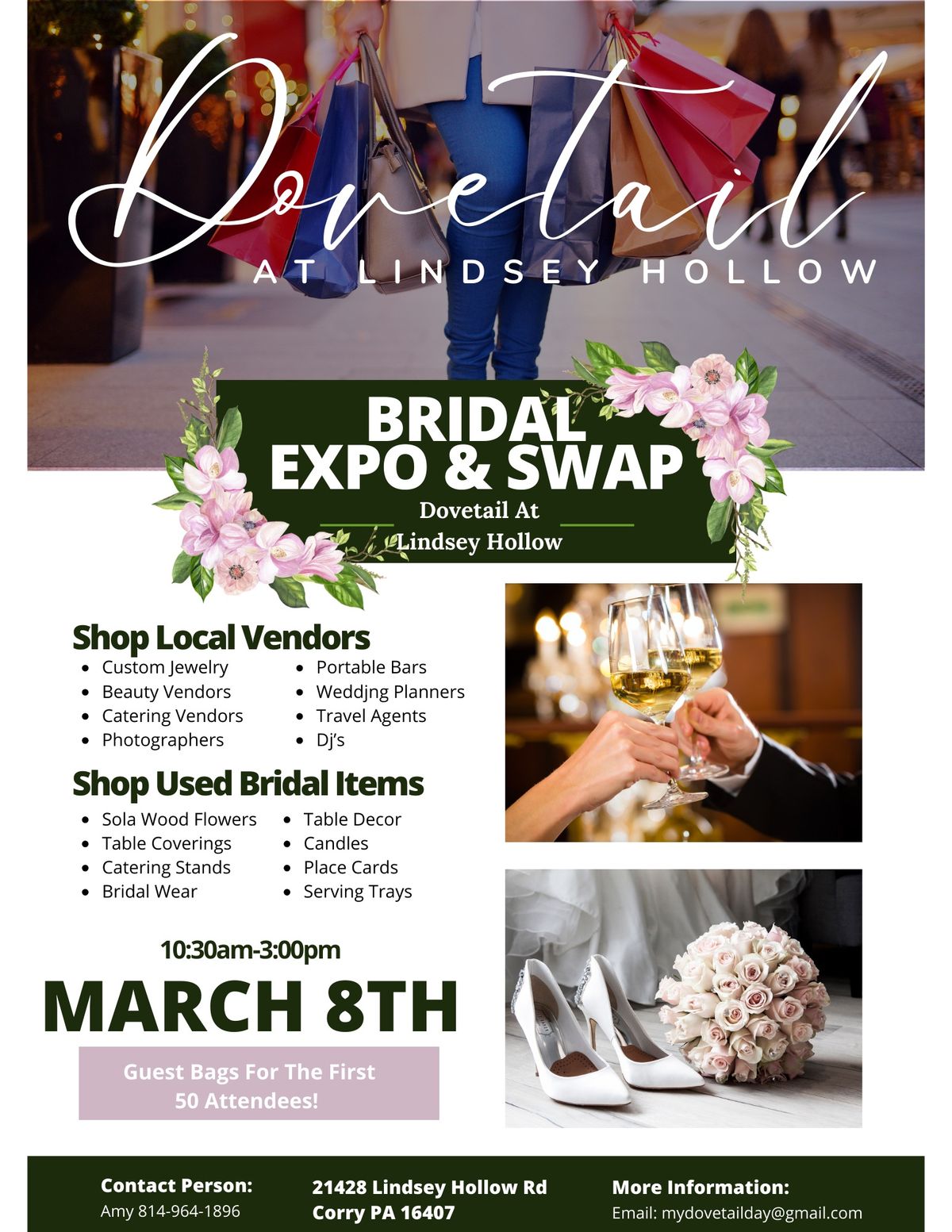 2nd Annual Dovetail Bridal Swap & Expo