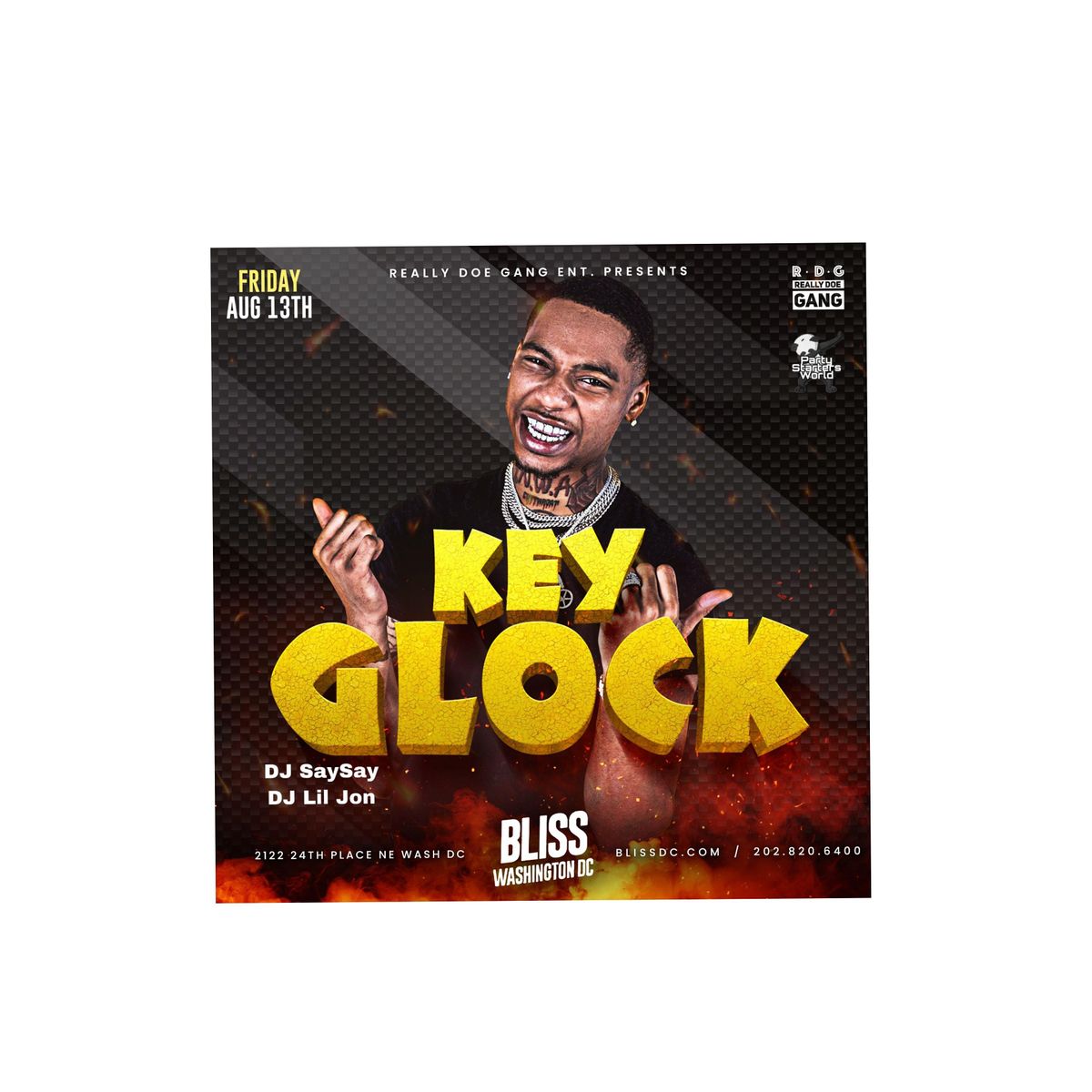 Key Glock Live At Bliss Nightclub DC