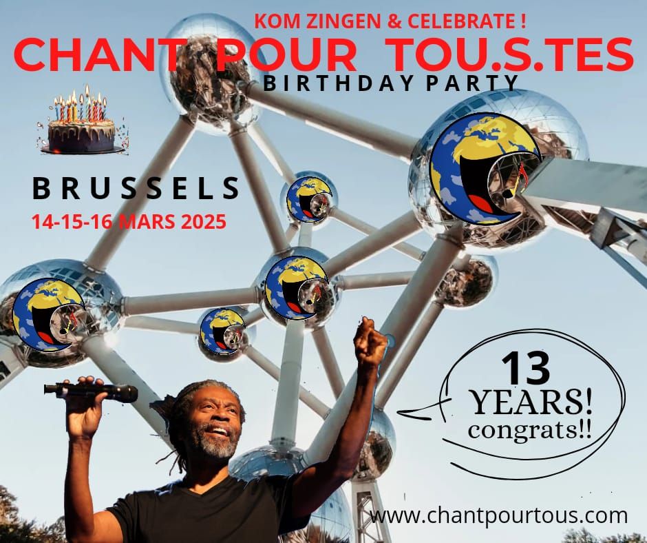 Week-end anniversaire 13 ans CpT \u00e0 Bruxelles