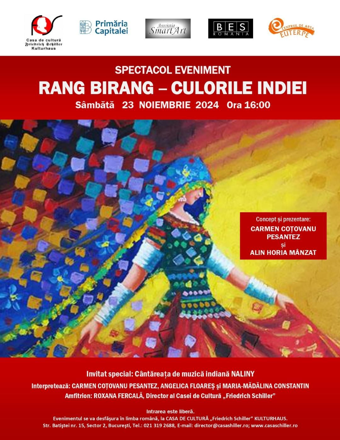 "Rang Birang - Culorile Indiei"