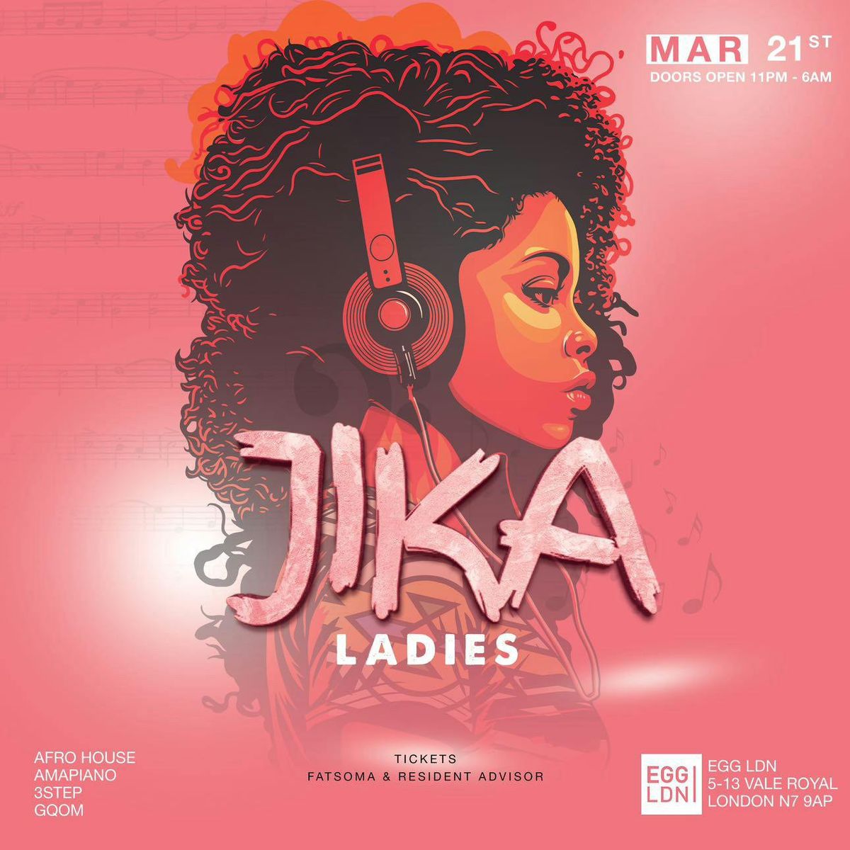 JIKA FRIDAYS presents JIKA LADIES