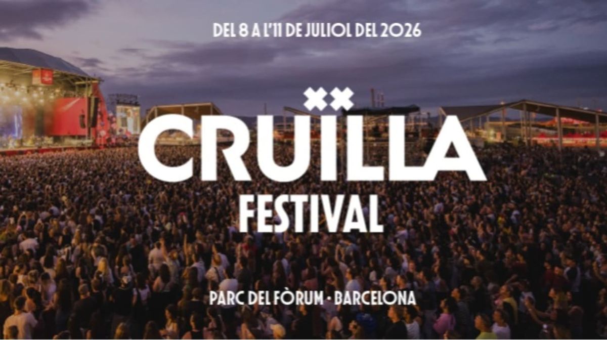 Festival Cru\u00eflla Barcelona 2026 - 3-Day Pass Tickets