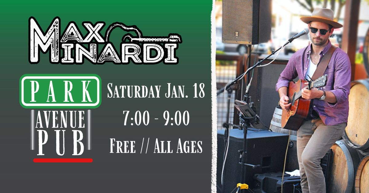 Max Minardi @ Park Ave Pub