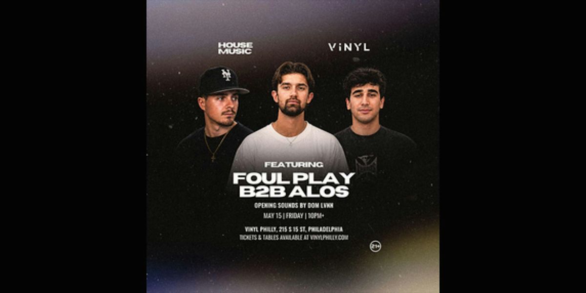 FOULPLAY B2B ALOS at Vinyl 05\/15