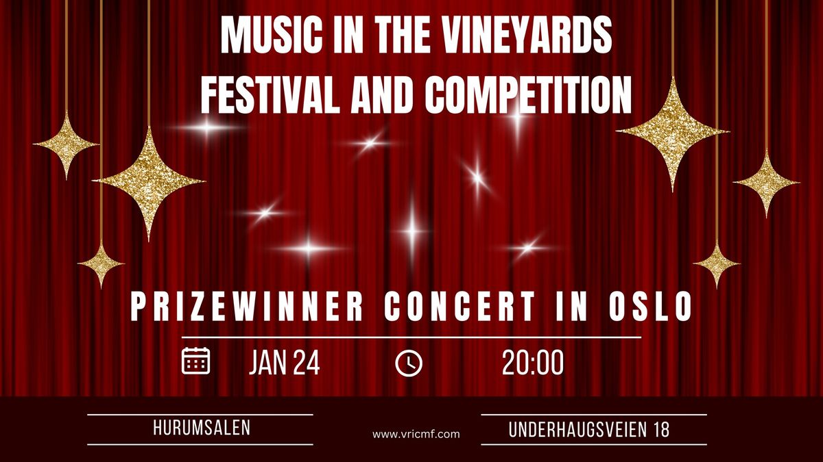 Music in the Vineyards - Prizewinner concert in Oslo - Natalia Brzezicka and Phillip James Leslie