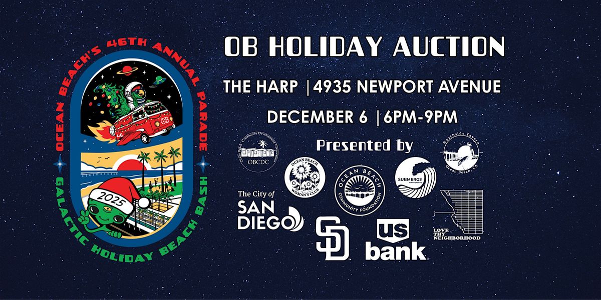 OB Galactic Holiday Beach Bash Auction