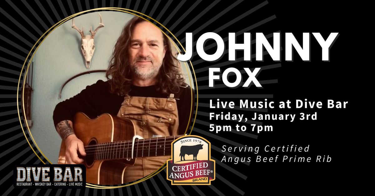 Johnny Fox at Dive Bar for Certified Angus Beef Prime Rib Night