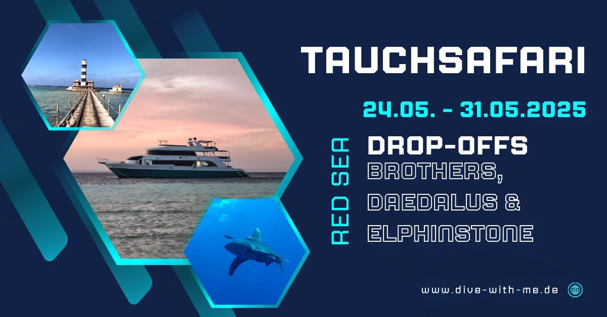 24.05. - 31.05.2025, Tauchsafari "Drop-Offs" Rotes Meer