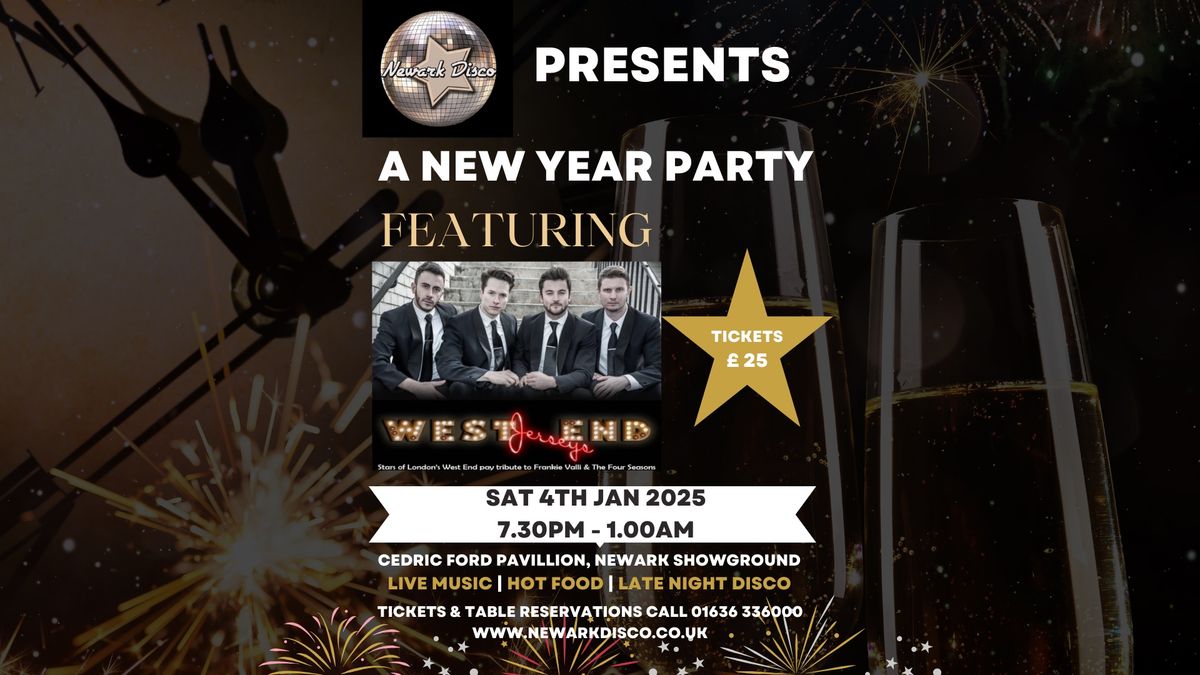 New Year Party Night feat The West End Jersey\u2019s & Disco 