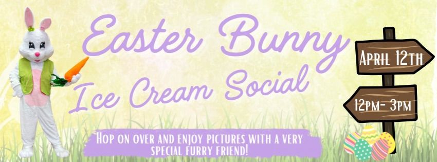 Easter Bunny Ice Cream Social