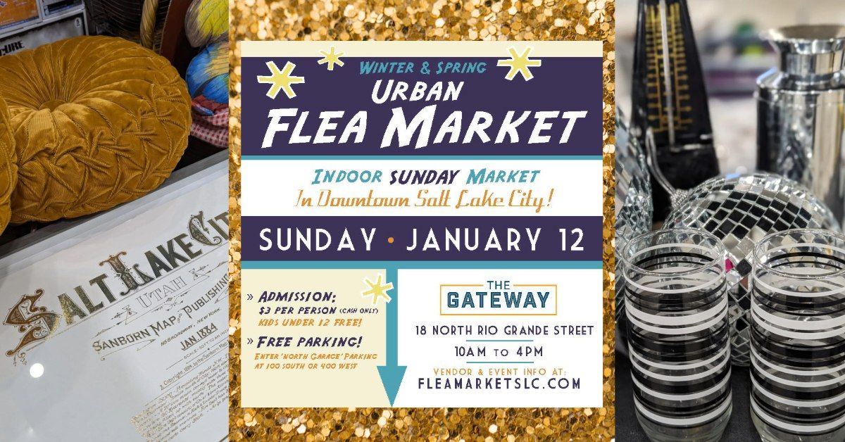 Urban Flea Market: Sunday, January 12