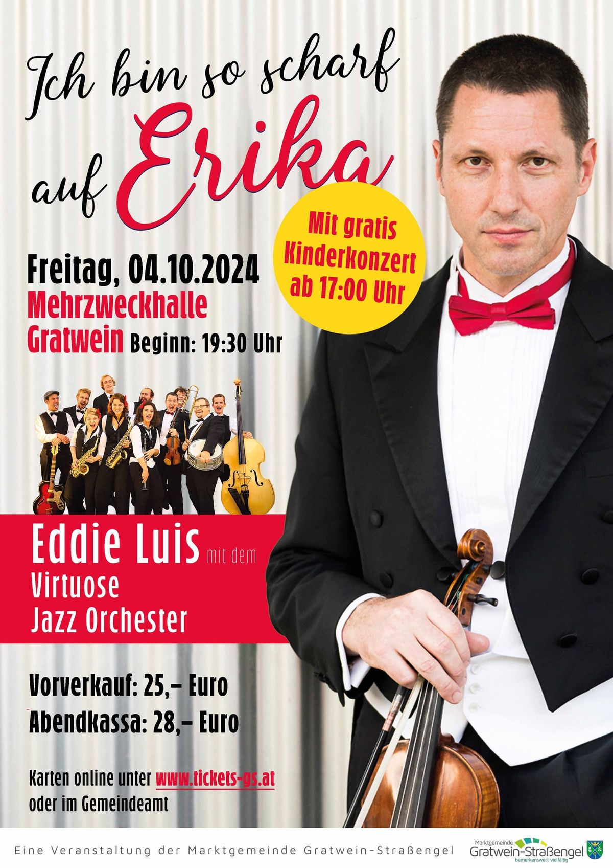 Eddie Luis mit dem Virtuosen Jazz Orchester