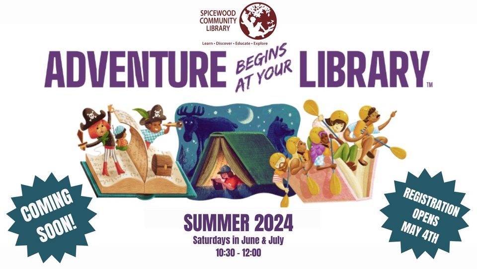 Adventure Begins At Your Library Summer Reading Program