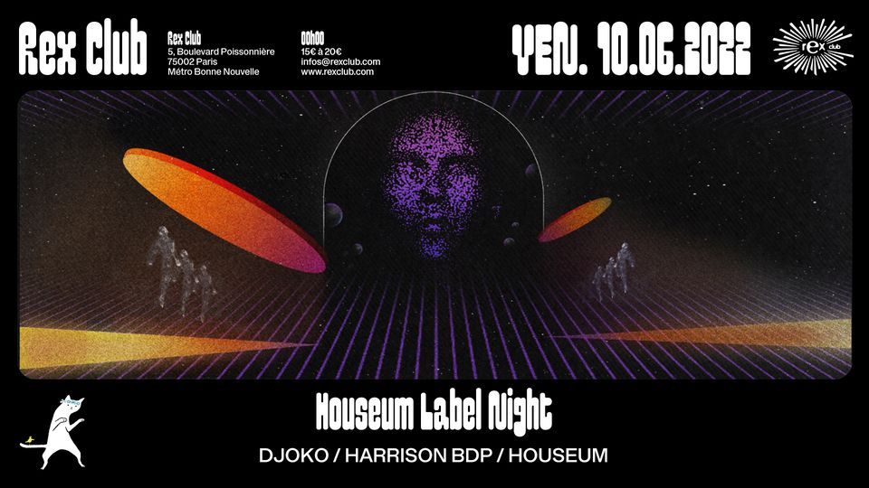 Houseum Label Night: DJOKO, HARRISON BDP, HOUSEUM