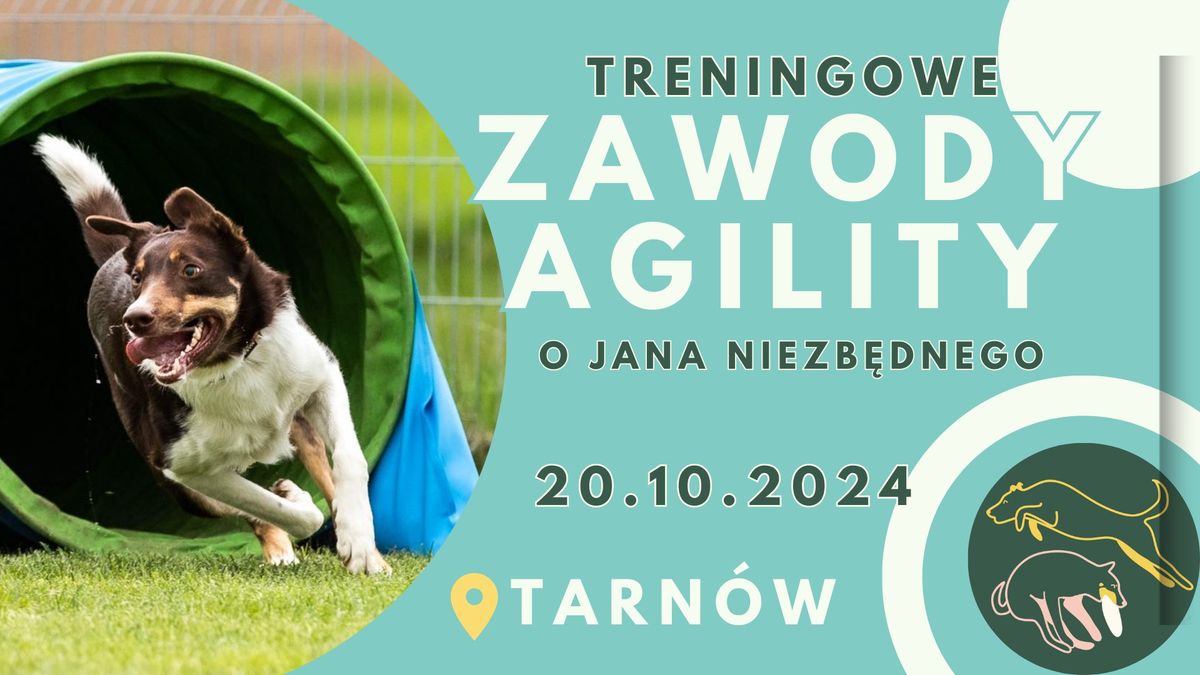 Treningowe Zawody Agility o Jana Niezb\u0119dnego! 20.10.2024 Tarn\u00f3w