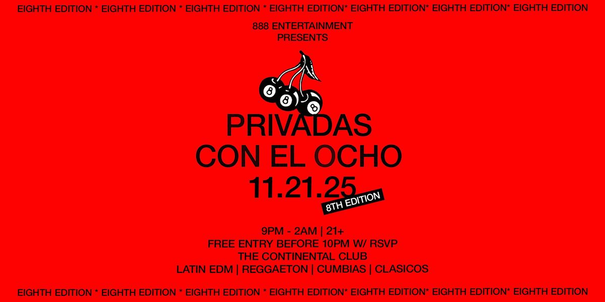 PRIVADAS Con El OCHO - 8th Edition