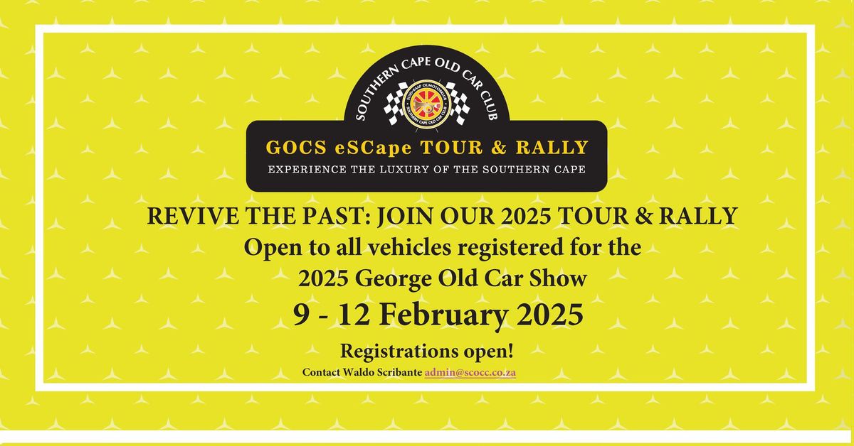 2025 GOCS eSCape Tour & Rally