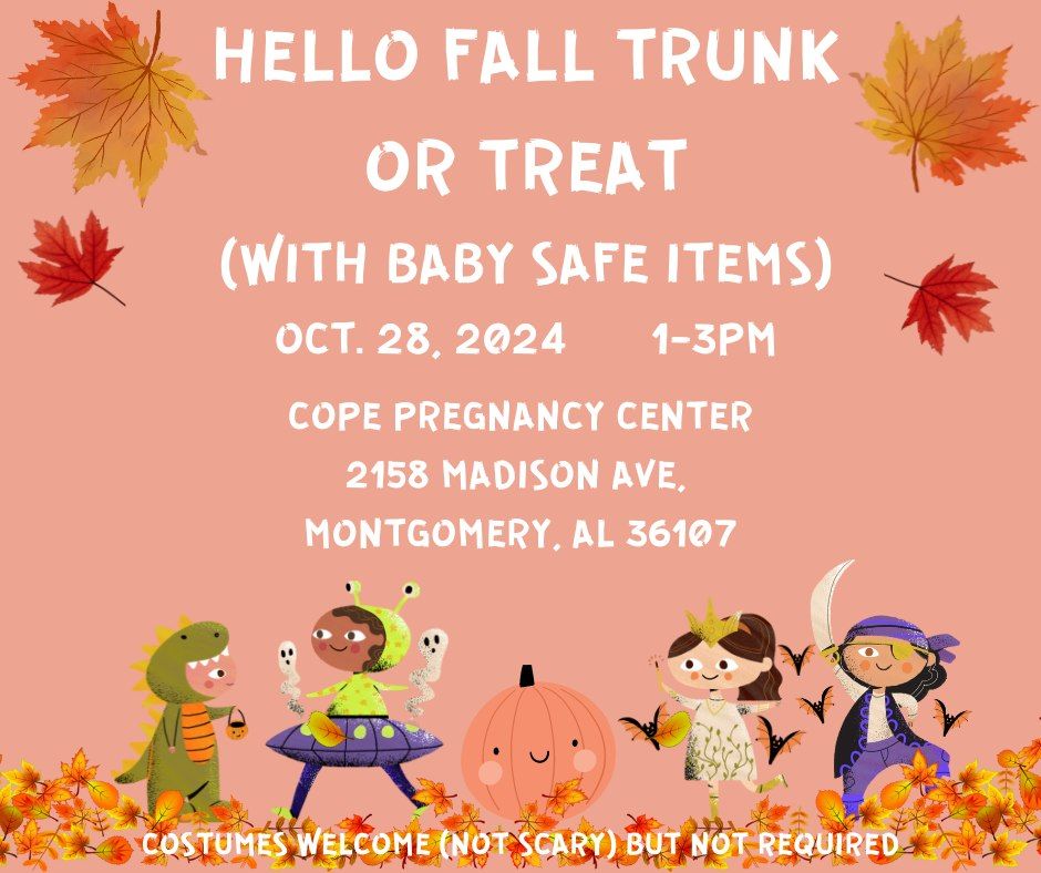 Hello Fall Trunk or Treat