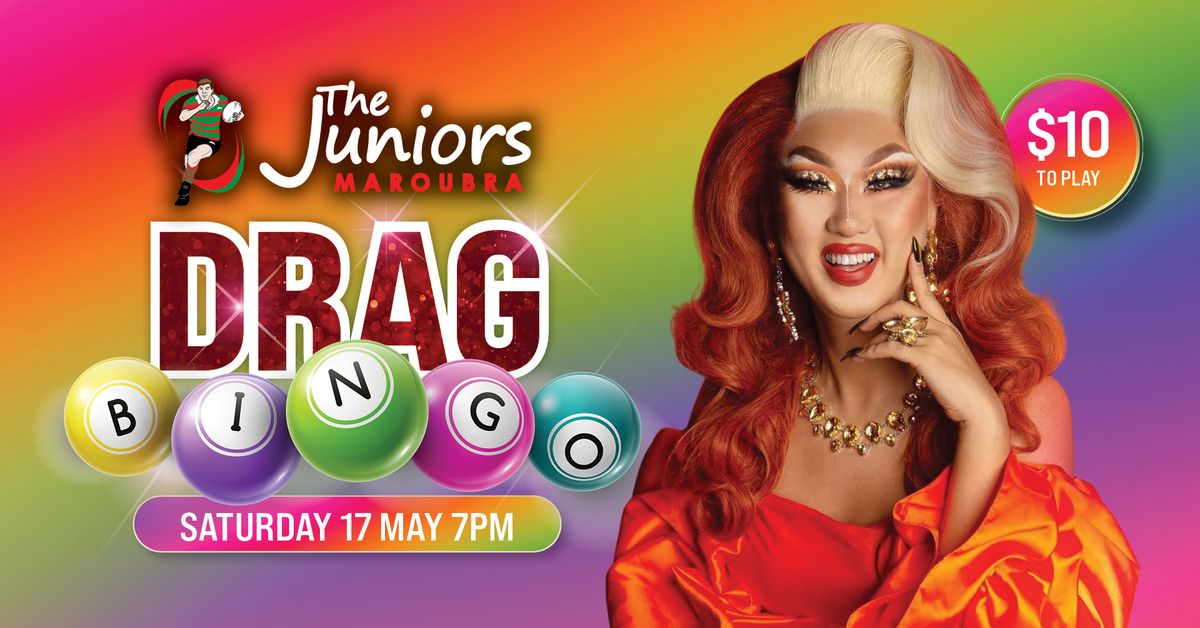 Drag Bingo with Mulan at The Juniors Maroubra