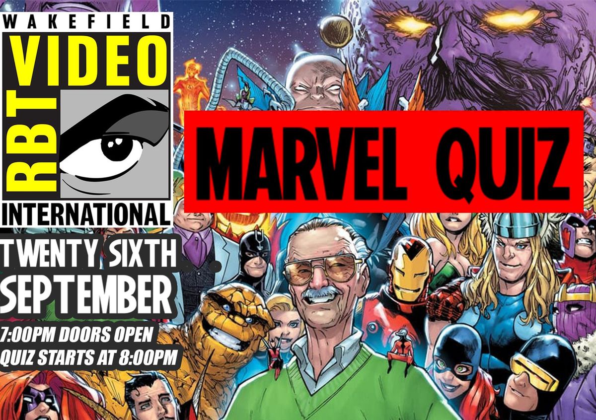 The Marvel Quiz at RBT Video!