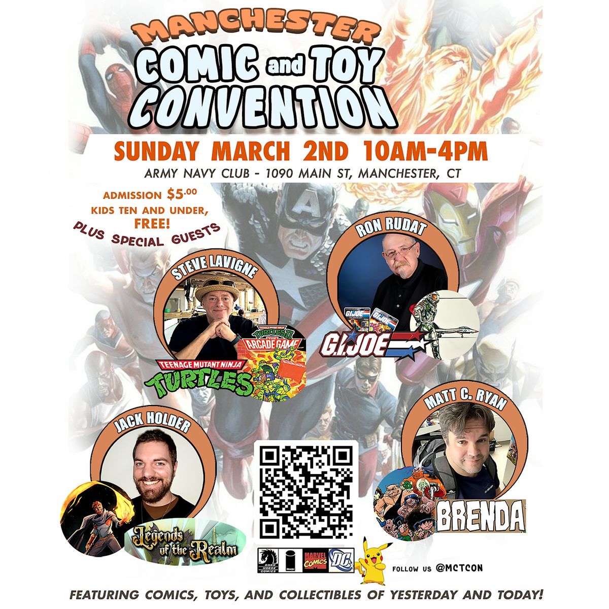 Manchester Comic & Toy Convention - SPRING MCTCON!