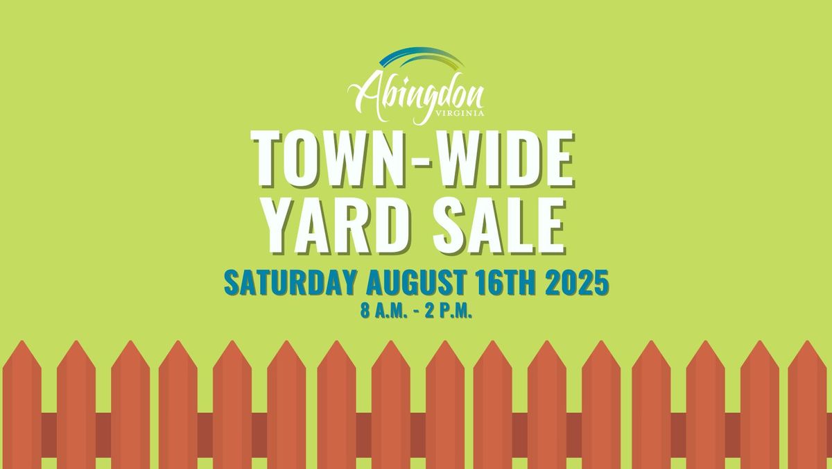 2025 Abingdon Town-Wide Yard Sale