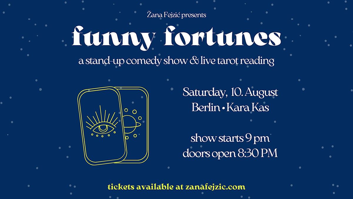 Funny Fortunes: A Stand-Up Comedy Show & Live Tarot Reading (Berlin)
