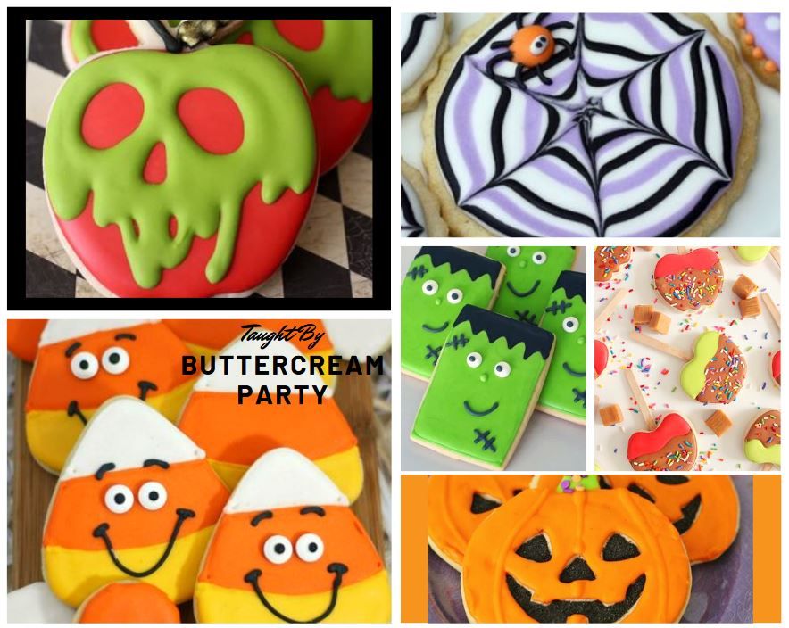 Buttercream Party Cookie Art: Fright Night Treats: CHILD and ADULT class