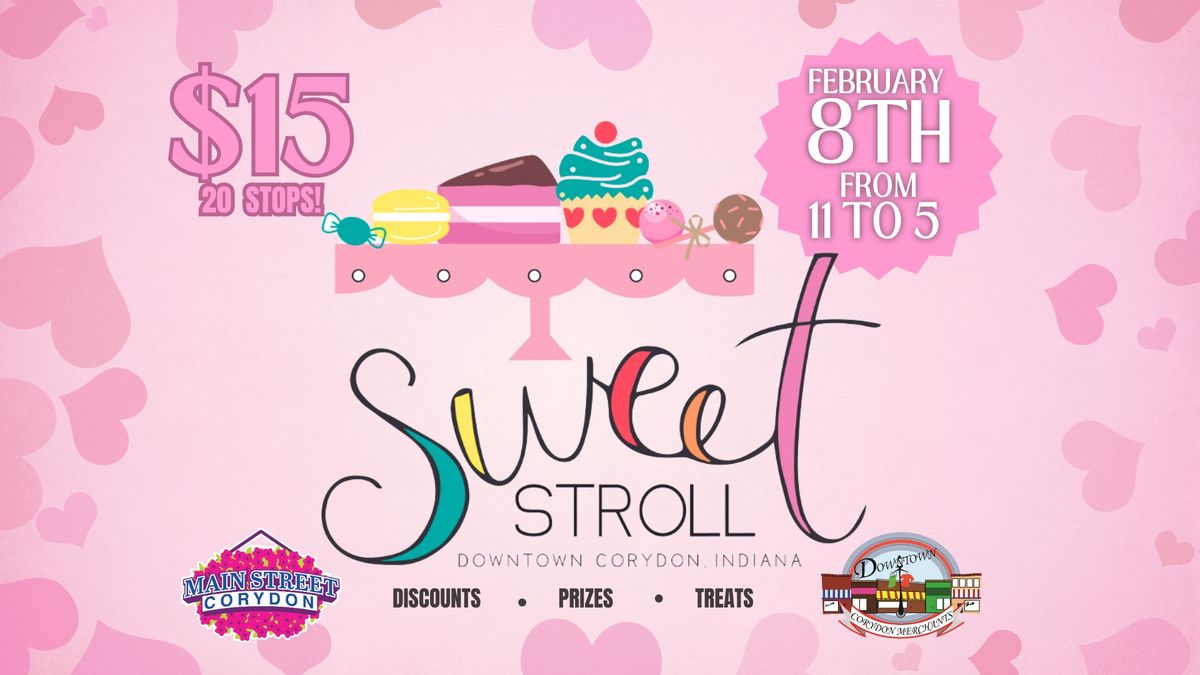 11th Annual Sweet Stroll in Downtown Corydon, Indiana