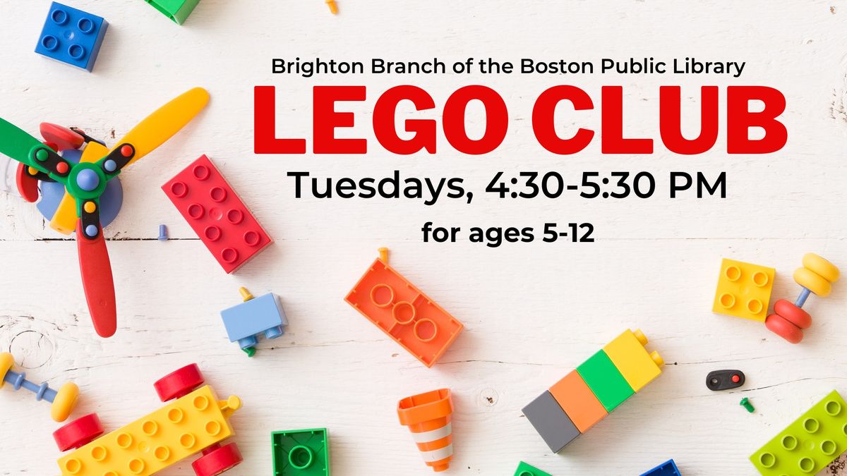 LEGO Club (ages 5-12)