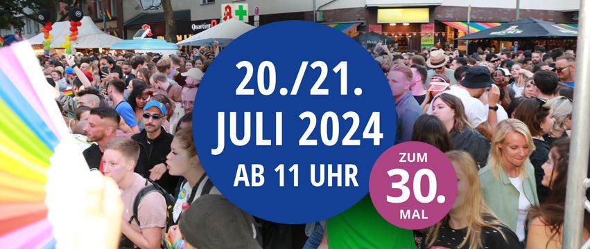 30. Lesbisch-schwules Stadtfest 2024 in Berlin \/ Nollendorfplatz