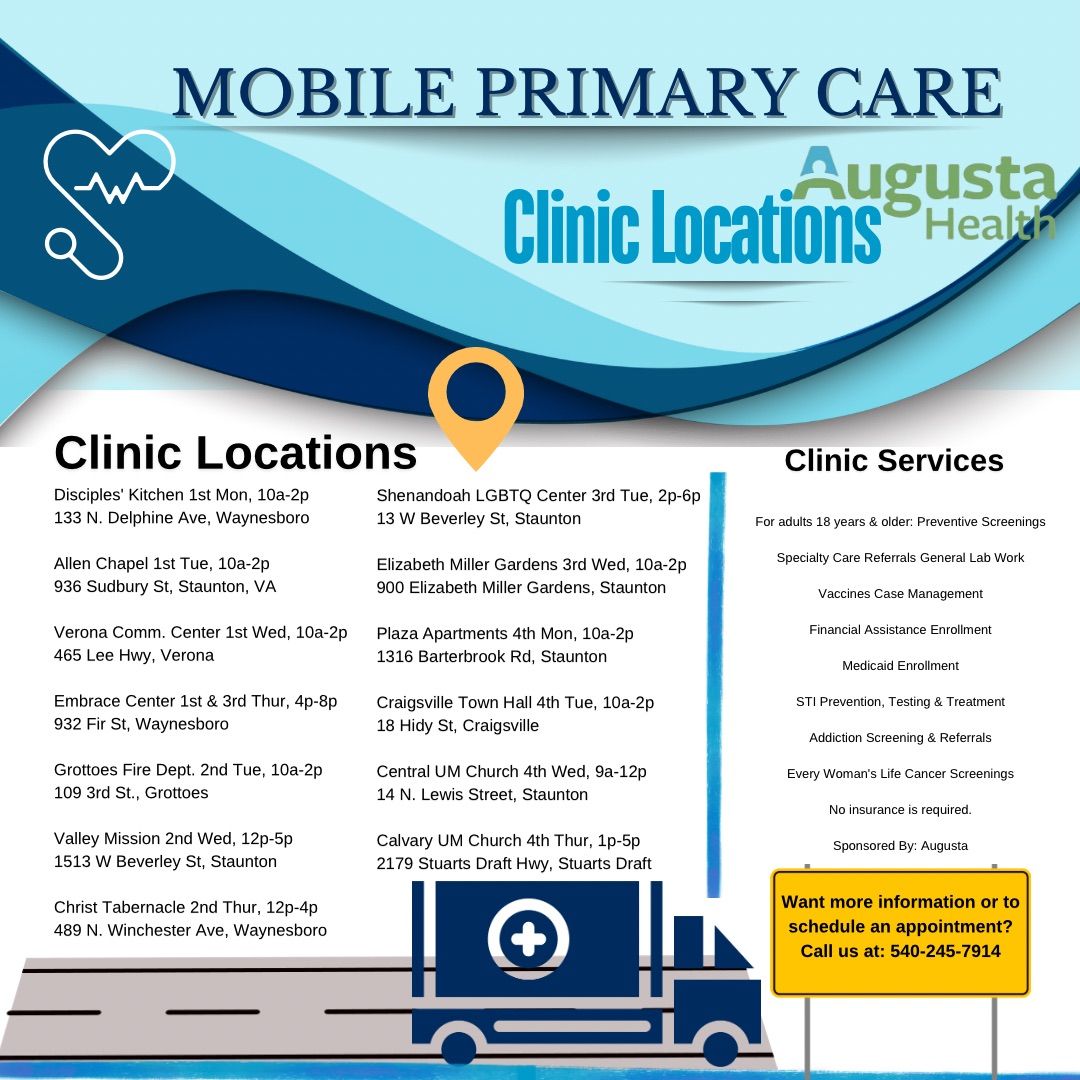 Augusta Health Mobile Clinic 