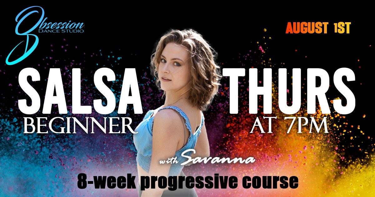 Beginner Salsa Course: Learn in 8 Weeks!