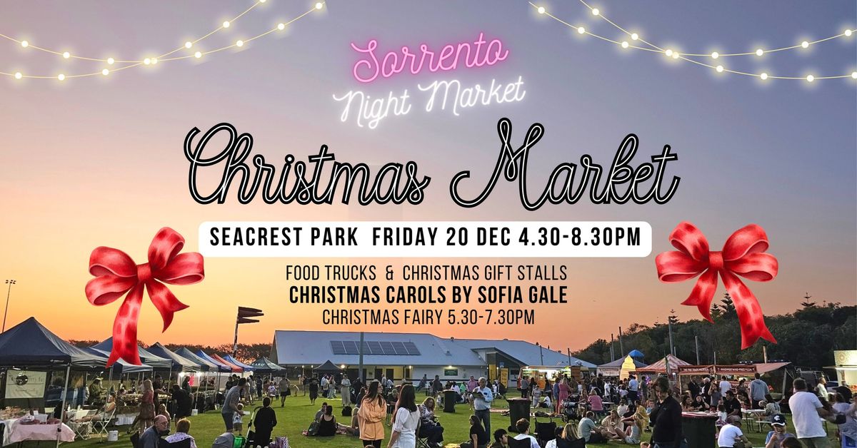 Sorrento Christmas Night Market - Fri 20 Dec