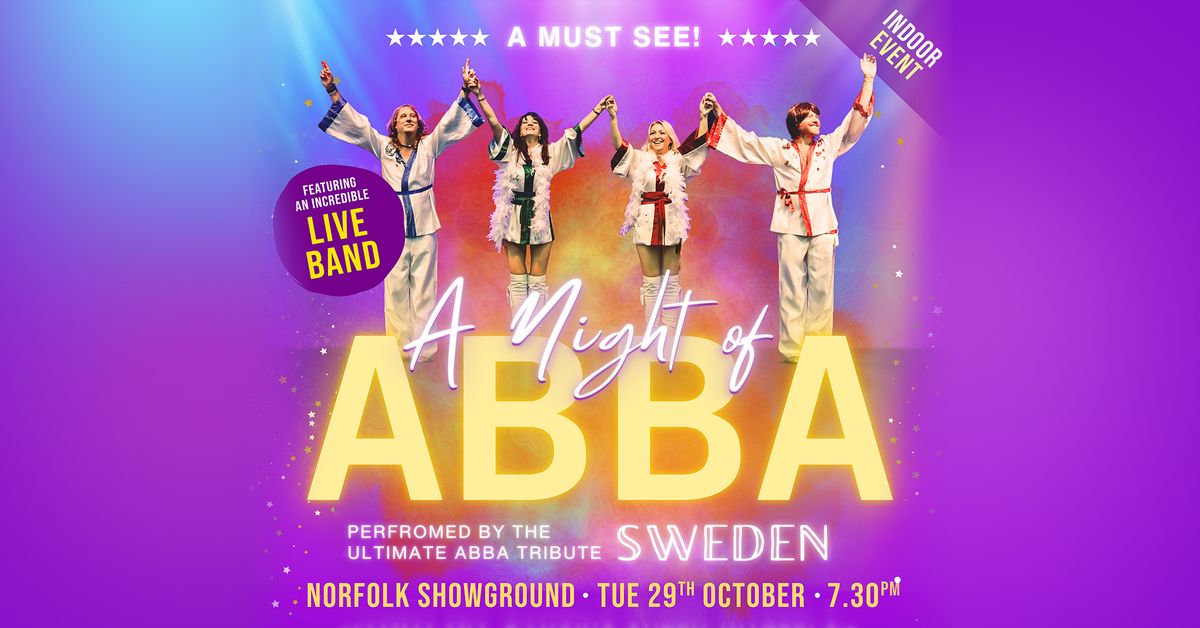 'A Night of ABBA' LIVE (Norwich)