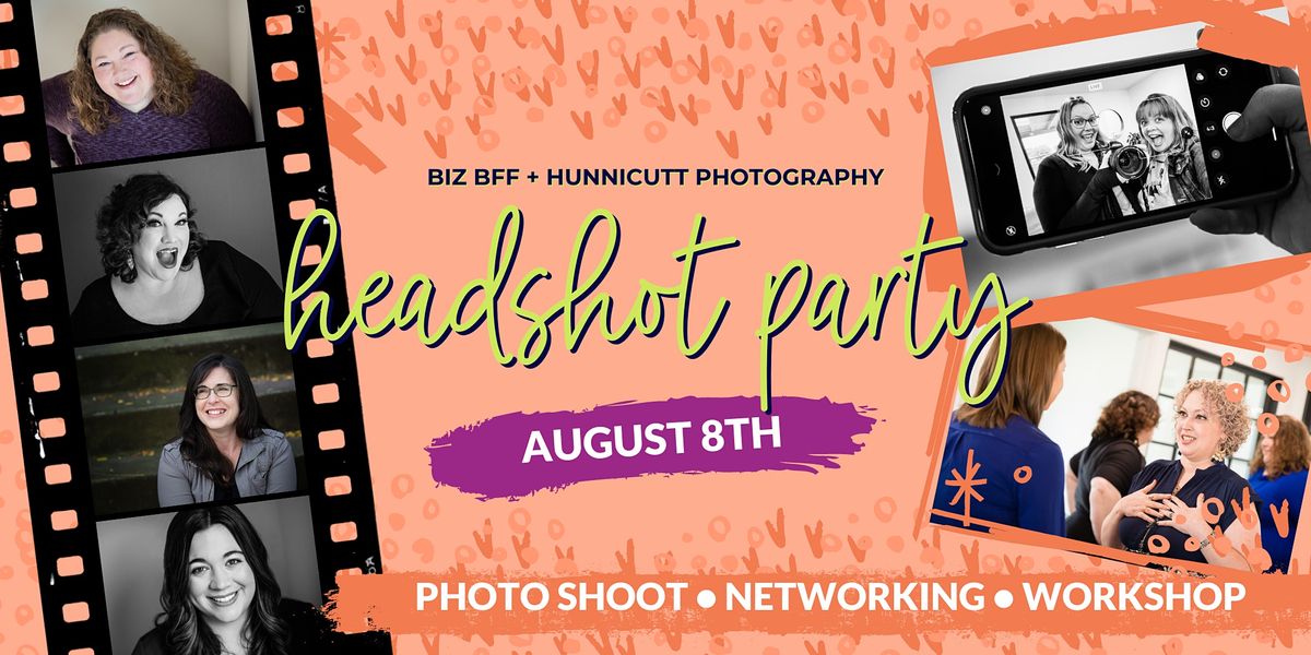 Headshot Party - photo shoot, workshop, networking, & mimosas!