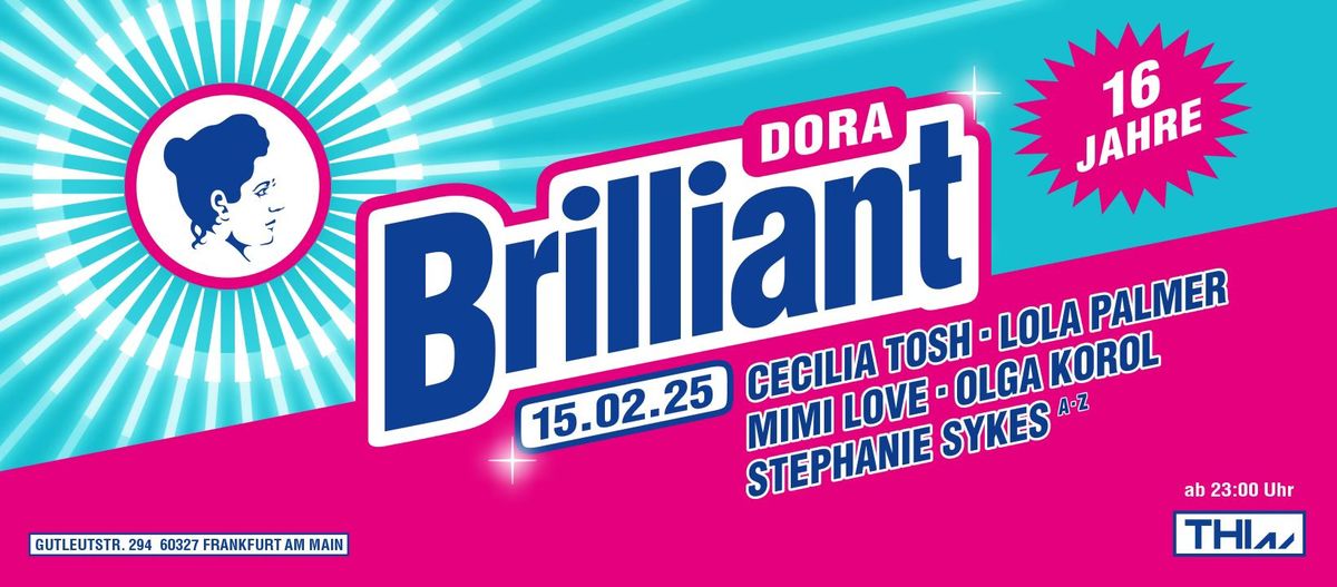 THW x 16 JAHRE DORA BRILLIANT