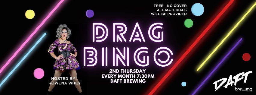 Drag Bingo at Daft Brewing