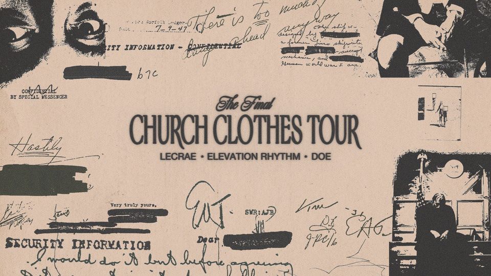 Lecrae: The Final Church Clothes Tour - with Elevation Rhythm & DOE - Orlando, FL
